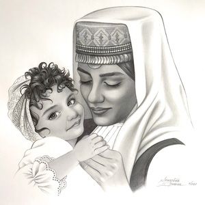 Mother and Child Art Print